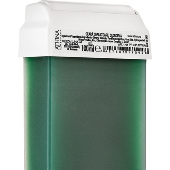 Imagine Ceara epilat Clorofila de unica folosinta 100ml - ATHINA