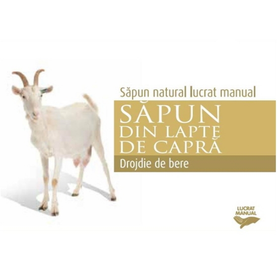 Imagine Sapun din lapte de capra cu Drojdie de bere