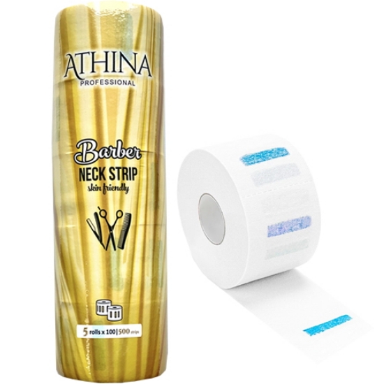 Imagine Guler de hartie pentru frizerie set 5role x 100benzi - ATHINA