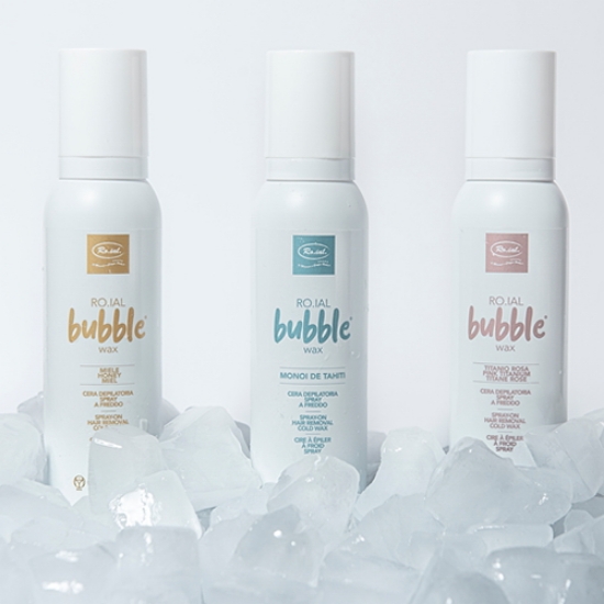 Imagine Bubble Wax professional cu Monoi de Tahiti 150ml - ROIAL