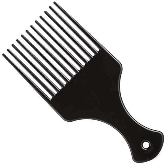 Imagine Pieptene frizerie/coafor -  PRECISION Black