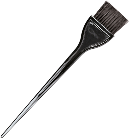 Imagine Pensula profesionala standard pentru vopsit - Narrow Black - BASIC SALON